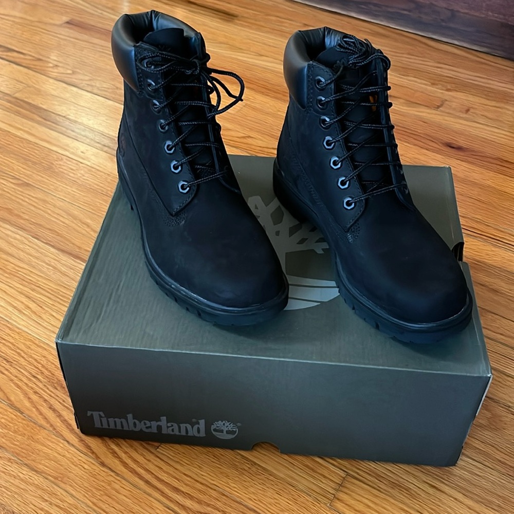 Timberland Mens Radford 6 in Black Boot waterproof